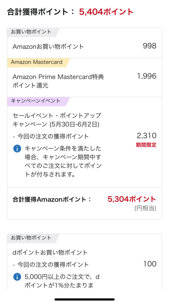 iPhone16eのポイント還元数